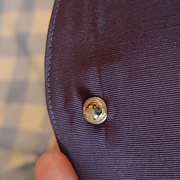 Vintage Paragon envelope clutch Brown faux suede - Picture 11 of 11